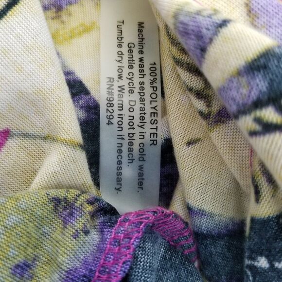 Casuals Lightweight Jacket Colorful Print Small - Picture 4 of 6